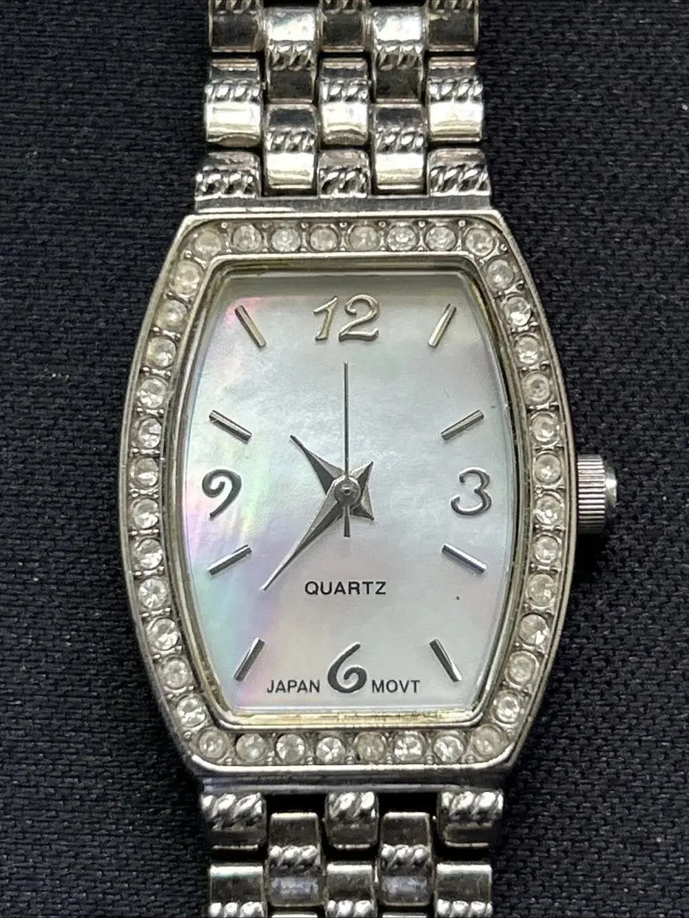 Silver Tone MOP Dial Women’s Quartz Watch